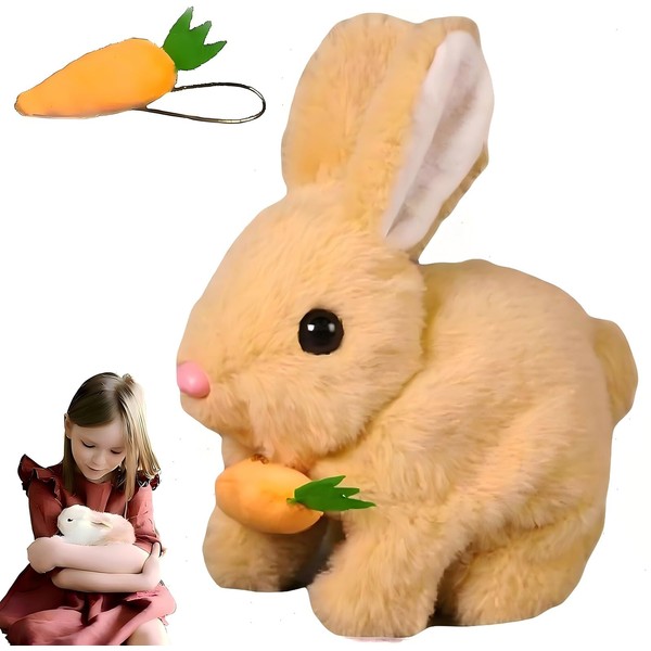 Bunby Cute - Easter My Realistic Bunny Toy for Kids,