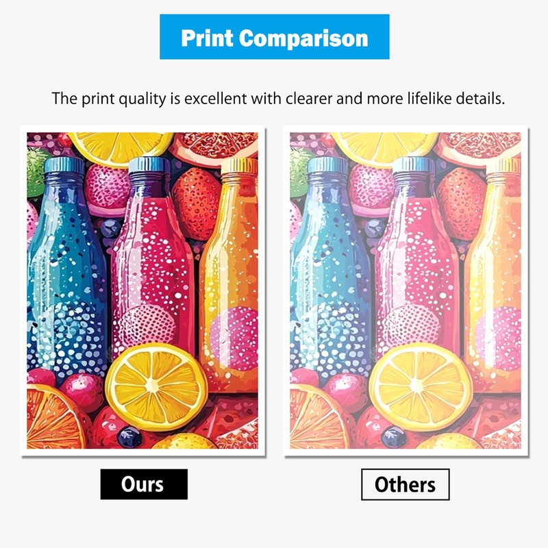 LC406XL Compatible Ink Cartridges High capacity Black 6000 Pages Color