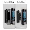 Soap Dispenser Wall Mounted 400ML,Liquid Shower Gel Shampoo Bottle for