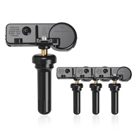 RENECTIV TPMS Sensor 4-Pack GM,315Mhz Tire Pressure Monitor Sensors Compatible with GM Chevy Buick GMC Pontiac Hummer Saturn Replace OE#13581558 13586335 13598771 13598772