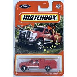 Matchbox - Ford F-550 Super Duty [red] - Rescue # 29/100