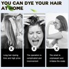 Haarfärbeshampoo für Graues Haar, Schwarzes Haar Instant Dye Shampoo für