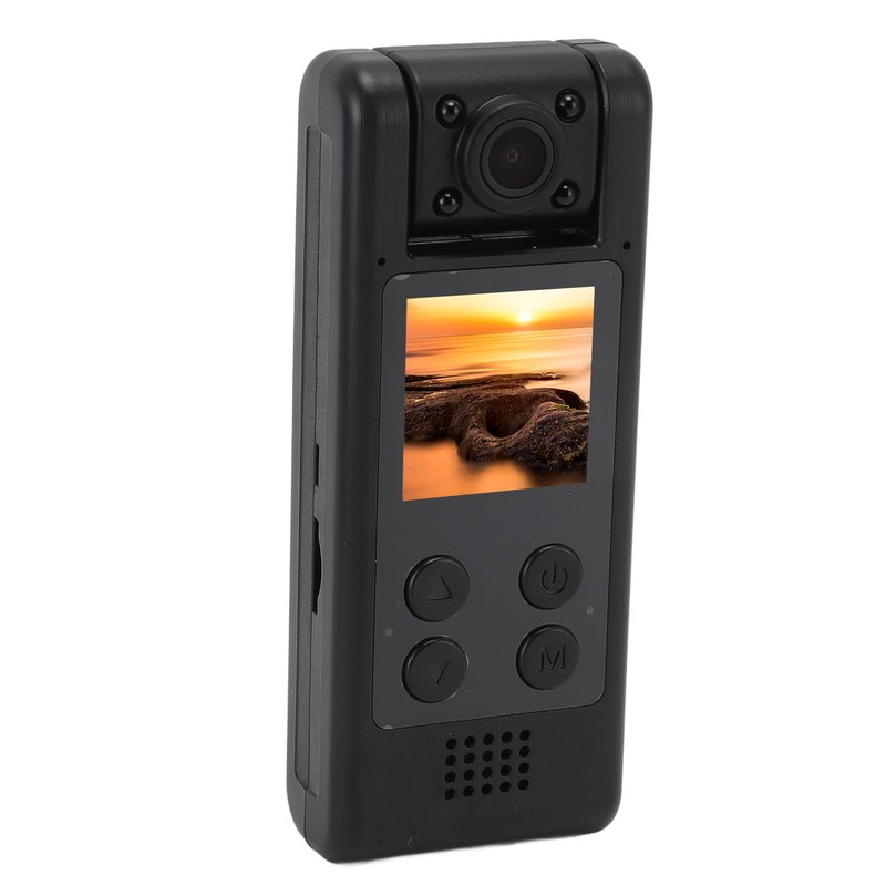 Body Worn Camera Professional 180 Degree Rotation HD Night Vision
