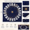12 Zodiac Tarot Card Tablecloth for Readings – Foldable Card