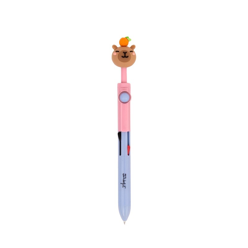 Mr. Wonderful Penna Multicolore a Rotazione Capibara – Penna 4