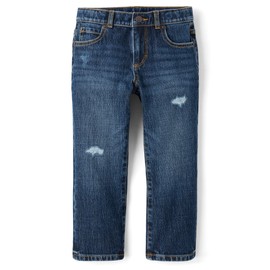 Gymboree,Boys,and Toddler Denim Jeans,Clyde Wash Straight,7