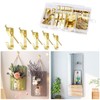 perfeclan 130Pcs Picture Hangers Picture Hanging Kit Wall Hooks 10lb