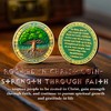 ASmileIndeep Tree of Life Faith Christian Challenge Coin – Rooted