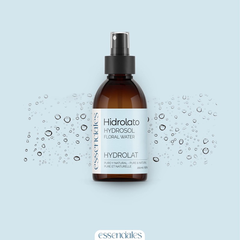 Essenciales Organic Cistus Hydrolate - 100% Pure Natural - Blooming