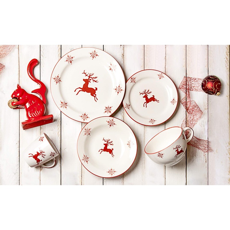 Excèlsa Aluminium Squirrel-Shaped Red Nut Cracker 22.5X15