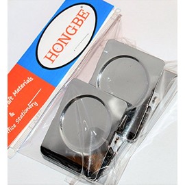 HONGBE Magnetic Spring Back Bull Clip Approx 45mmx50mm (Large)