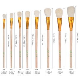 BESPORTBLE Pollination Brush, 8pcs Vegetable Pollinator Succulent Plant Pollination Tools, Sprayer Brush Pollinator Duster Powder