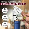 SALCAS Wine Opener, Professional Corkscrew Wine bottle Opener with Foil