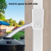 Downspout Diverter, Rainwater Diverter Fits for 3"x4" Oversize Downspout and