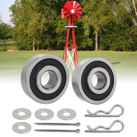 AUTOVIC Windmill Bearing Repair Kit 1/2" ID X 1 3/8" OD for 8 Foot Lawn Garden 8 in Yard Ornament Fan