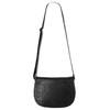 Cluty Women's Shoulder Bag Genuine Leather 021583, black