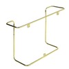 MyGift Modern Metal Wire Wall Mounted Vinyl Records Storage Racks,