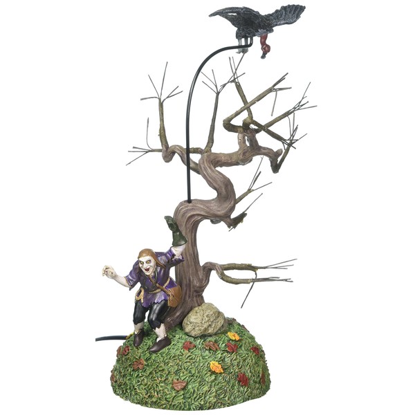 Department 56 Accessories for Villages Halloween Fortunato The Vulture Trainer Village Accessory, 10.5 inch height