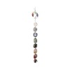VIVIRAA 7 Chakra Gemstones Hanging with Tree of Life -