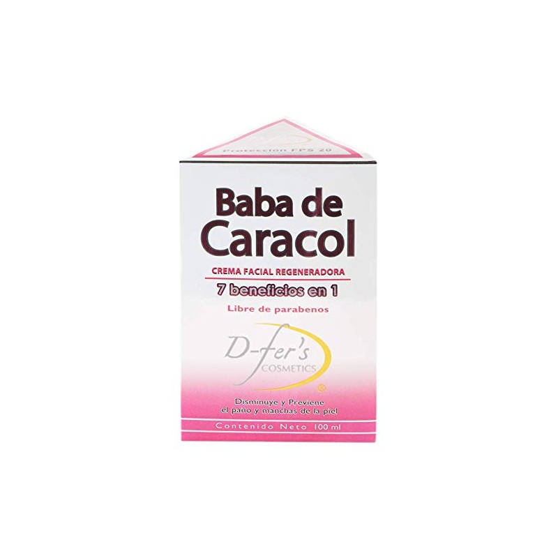 Crema Facial Regeneradora, Baba de Caracol - 100 ml