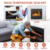 Ganbaro® 482°F High Temp Silicone Sealant, High Temperature Adhesive, Heat