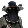 Wide Brim Solar Fan Hat Outdoor Fishing Sunscreen Quick Drying