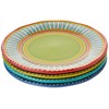 Valencia 11.25" Ceramic Dinner Plates Set of 4 – Colorful