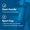 Polar Bottle Sports 24oz (700ml) FLYDYE ELECTRIC BLUE Cycling Bottle