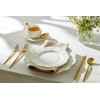 Grace's Teaware Grace Teaware 8" White Gold Scallop Fine Porcelain