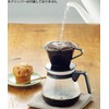 iwaki(イワキ) 耐熱ガラス コーヒー ドリップポット レンジ ブラック 1L コーヒー1000 KT7966-BK2