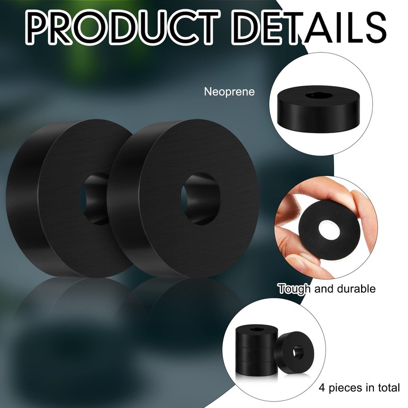 Fabbay Multi Purpose Rubber Spacer 1 Inch OD x 3/8