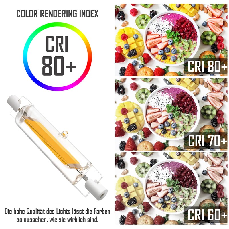CLAR - R7S LED 78 mm, R7S LED, LED bar,