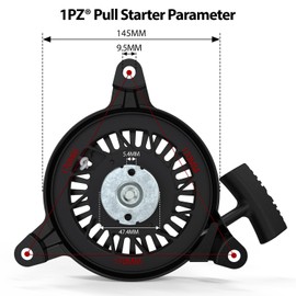 1PZ KN2-P0U Recoil Starter Pull Start Replacement for Kohler XT149 XT173 XT650 XT675 XT775 XT800 XT-6 XT-7 Lawn Mower 14 165 01 14 165 01-S 14 165 07