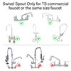 KWODE Brass Swivel Swing Nozzle Spout Replacement Kit for Most