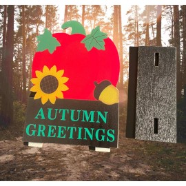 Bluegrass “Autumn Greetings” Harvest Decor