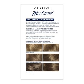 Miss Clairol Tinte Permanente 71 Rubio Cenizo Medio