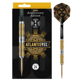 Harrows Atlantis 95% Steel Tip Darts 24 g
