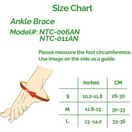 Neotech Care Ankle Support Sleeve (1 Pair) - Open Heel, Light, Elastic & Breathable Knitted Fabric - Medium Compression - for Men, Women, Kids - Right or Left Foot - Black Color (Size S)