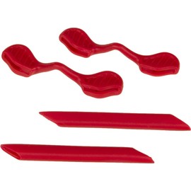 [ZERO TECH BASE] In-house Accessory Sock Kit for Sunglasses O A K L E Y RADARLOCK, red