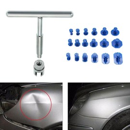 Dellen Reparaturset,Ausbeulwerkzeugset,Dellen Reparatur Ausbeulwerkzeug,Auto Paintless Dent Removal Kit,Lackfreies Dellen Reparatur,Dent Puller Kit,Dent Puller Slide Hammer für Fahrzeug Entfernen