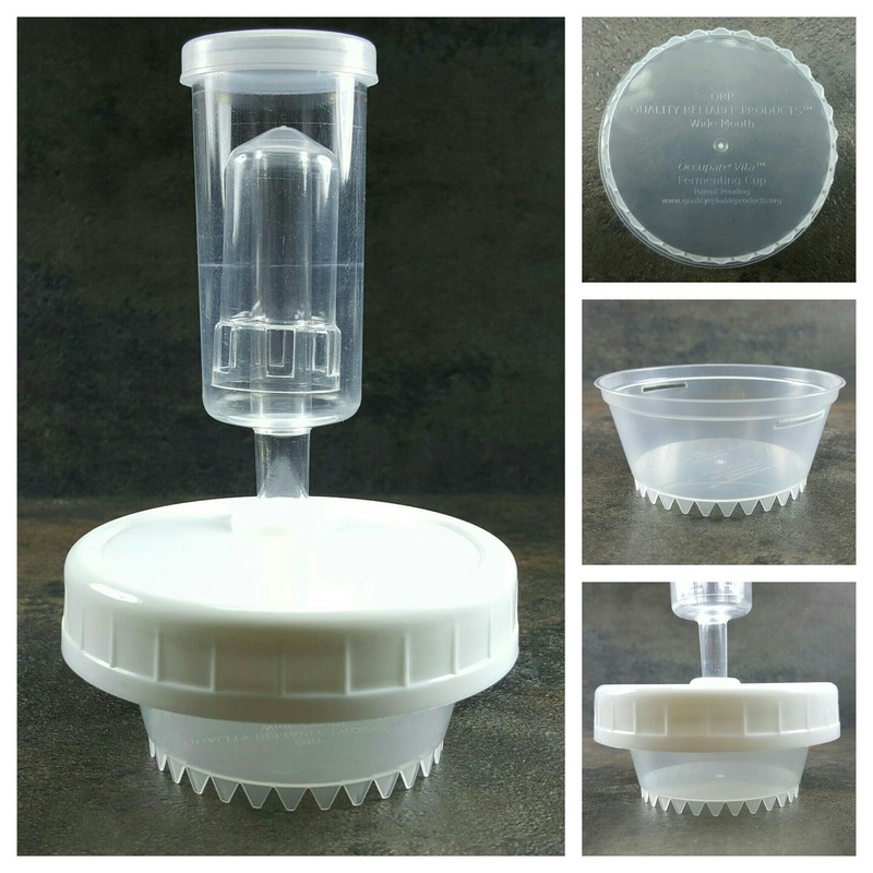 BETTER than Glass Fermentation Weights - Food Grade Plastic Mason