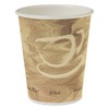 Single Sided Poly Paper Hot Cups, 10 Oz, Mistique Design,