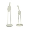 Deco 79 Metal Bird Decorative Sculpture Home Decor Statues, Set