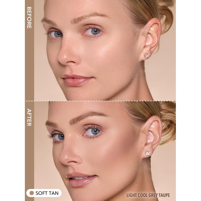 SHEGLAM Precision Dual Liquid Contour | Double-ended Design, Smooth Blend,