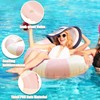 1 x Striped Swimming Ring Adult Large Pool Swimming Ring,