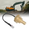 Excavator Water Temperature Sensor 129107‑44901 Brass Excavator Accessories for EC55