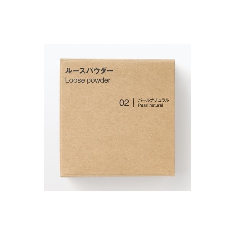 MUJI OAP46A4S Loose Powder Pearl Natural 0.2 oz (5.5 g)