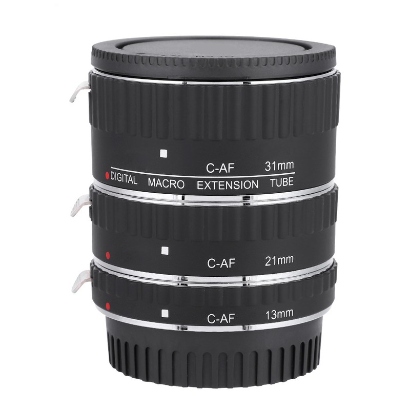 Meike Auto Focusing Macro Extension Lens Adapter Tube Rings Set