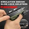 [Gas Not Included]Cool Butane Windproof Torch Lighter,with 2 Flame Modes,Refillable,