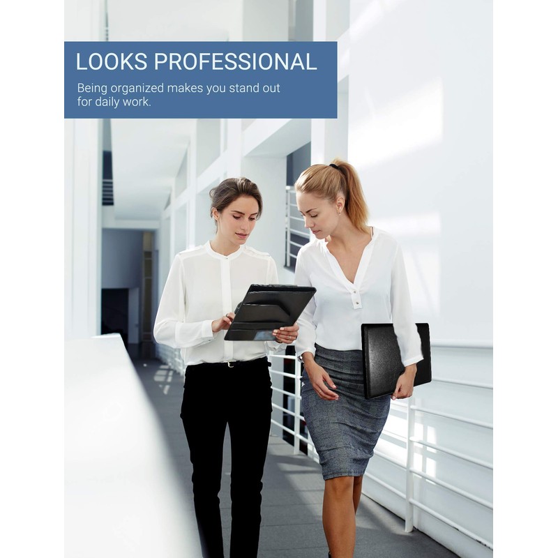 Folder A4 Clipboard Folder Conference Folder for Legal Pad, Faux